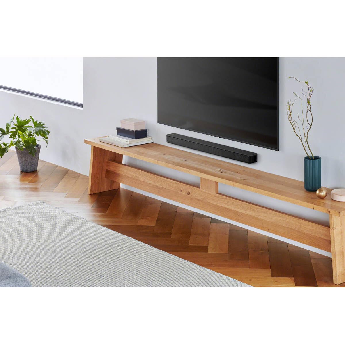 Sony HT-S100F 2.0 Ch Dolby Audio Soundbar with Bass Reflex Speaker